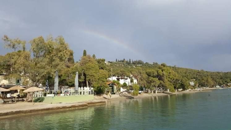 דירות Poros Town Sunray Studio In Poros מראה חיצוני תמונה